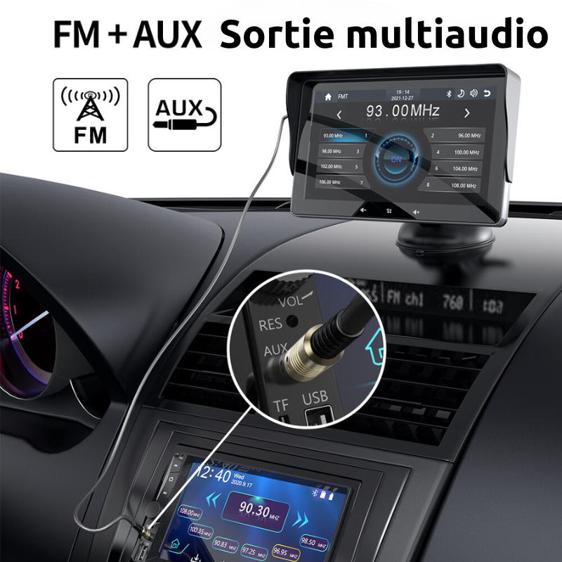 DriveMaster 7 pouces - Lecteur Vidéo Multimédia Sans Fil (CJ)