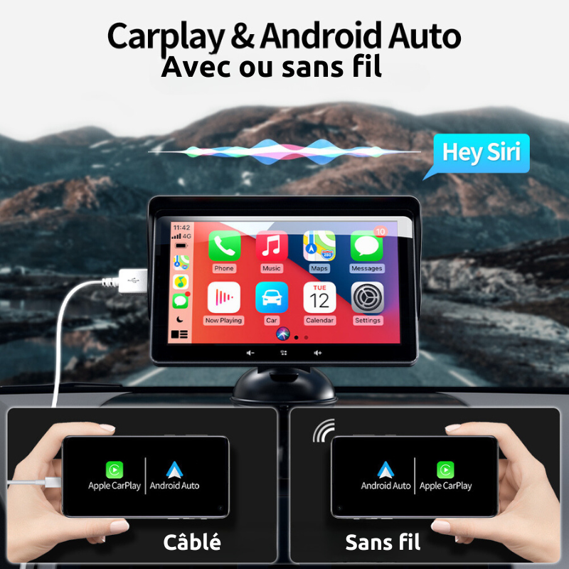 DriveMaster 7 pouces - Lecteur Vidéo Multimédia Sans Fil (CJ)